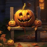 La vieja y alegre calabaza | Cuentos de Halloween