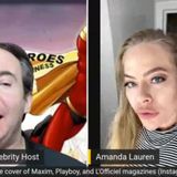 Amanda Lauren, famous ex-girlfriend of Charlie Sheen and model advocating for HIV awareness