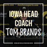 Iowa head coach Tom Brands - OTM556