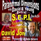 Paranormal Dimensions - Paranormal Investigations with David Jon