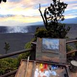 Painter Alice Leese Back in Hawai'i Volcanoes National Park