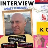 Ep. 38: James Turnbull (INTERVIEW) - Sexuality, Feminism, Translation, Cats & More