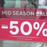 Saldi al via il 4 luglio in quasi tutta Italia. Chiude il 13,5% dei negozi fisici