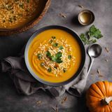 Vellutata di zucca e riso ricetta cremosa