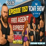 Episode 1153: NFL Draft Coming to D.C. | WWE Cuts 17 Wrestlers | The RCWR Show 5/5/25