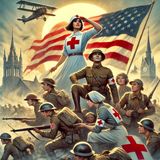 21 - Red Cross Girls with Pershing to Victory by Margaret Vandercook