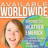 Heather Emerick | E-learning designer & owner of Diplobudgets