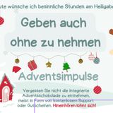 Geben auch ohne zu nehmen ✨🎄