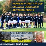 Millwall Lionesses 0 AFC Wimbledon 2 - Jeff Burnige Reports