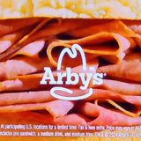 ARBY'S $7 DOUBLE MEATS   DOUBLE BEEF 'N CHEDDAR MEAL OR DOUBLE ROAST BEFF M