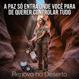 A paz só entra onde você para de querer controlar tudo | Entregue seu fardo a Deus