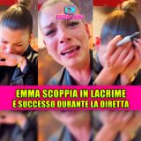 Emma Marrone in lacrime durante la diretta: il live che ha commosso l’Italia