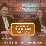 Kiedy osoba kreuje powiązanie? - Obowiązki transferowe pod lupą