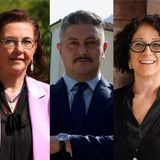 Meneghini, Occhino e Mattielli: appassiona la sfida tra le due sindache ed il vice