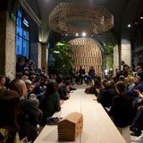Michele De Lucchi unveils his Earth Stations workplace in Milan | Listone Giordano Arena