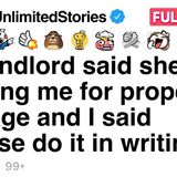 My landlord said she_s evicting me for damage. I said_ _Great_ put it in writing