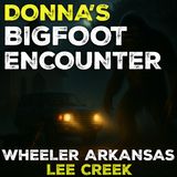 DONNA'S BIGFOOT ENCOUNTER FROM WHEELER ARKANSAS (LEE CREEK) It Roared Like a Monster