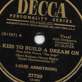 Evening with Satchmo  Louis Armstrong ‎– I Get Ideas a Kiss to Build a Dream On
