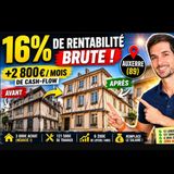 16,3% de rentabilité ! L'immeuble d'Anthony et Judith à Auxerre
