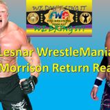 Brock Lesnar WrestleMania Plans