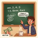 Aprende inglés con historias - Los números que salvan cafés