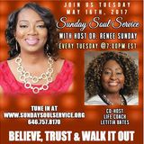 Sunday Soul Service. TOPIC:Our Host on the evening is Life Coach Letitia Bates