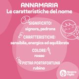 Annamaria, nome per bambina: significato, origine e onomastico