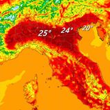 Previsioni 24-26 aprile: clima tardo primaverile con punte di 25 gradi