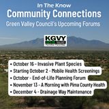 In The Know  - “Community Connections: Green Valley Council’s Upcoming Forums” Debbie Kenyon (Aired 09/15/2025)