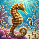 Why do seahorse dads have all the labor pains?