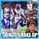 NFL Week 9 Recap: Things Shake Up