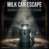 Milk Can Escape - The Anatomy of a Drowning Illusion