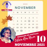Resumen de Noticias Noviembre 10, 2021 | La Noticia con Leticia