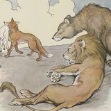 De Leeuw, de Beer en de Vos | Aesopus Fabels