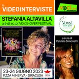 ANTEPRIMA PREMIO ACCOLLA 2023: STEFANIA ALTAVILLA su VOCI.fm  - clicca play e ascolta l'intervista