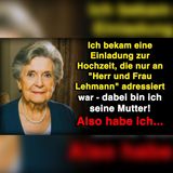 Mein Sohn heiratet… ich fehle auf der Einladung | Hochzeit Familie Hörgeschichte