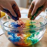 Nella stanza dell'arteterapia - I materiali acquosi