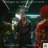 Diálogos en videojuegos y en la realidad