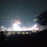 Il boato del Menti scuote Vicenza: la festa per la Serie B vista da Monte Berico. Video