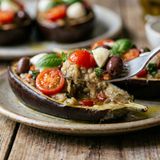 Melanzane ripiene fredde alla mediterranea