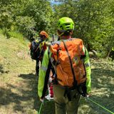 Cade dalla mountain bike e sbatte il volto, 48enne in ospedale