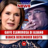 Gaffe Clamorosa Di Albano: Bianca Berlinguer Basita! 