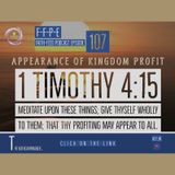 Appearance of Kingdom Profit