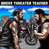 French anti-bullying bikers accused of threatening headteacher