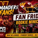 Commanders Fans FIRED UP After Rookie Minicamp!