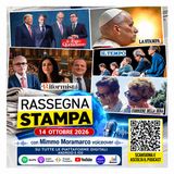 Rassegna Stampa di oggi – 14 ottobre 2026 | Mimmo Moramarco