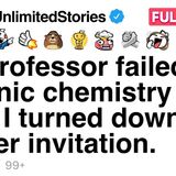 My professor failed my organic chemistry final after I turned down his dinner invitation