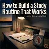 How to Build a Study Routine That Works - The Schedule That Runs Itself