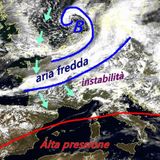 Previsioni 12-14 maggio: correnti fresche e instabili