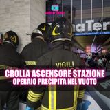 Incubo Alla Stazione Termini: Operaio Precipita Nel Vuoto!